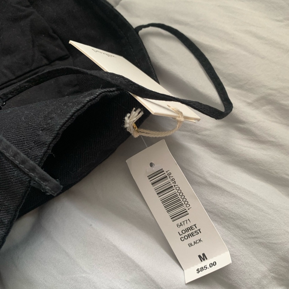 Aritzia Black Lace-Up Camisole - Picture 7 of 8